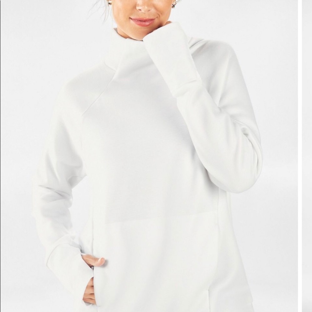 NWT- Fabletics Funnel Neck Tunic Sweatshirt